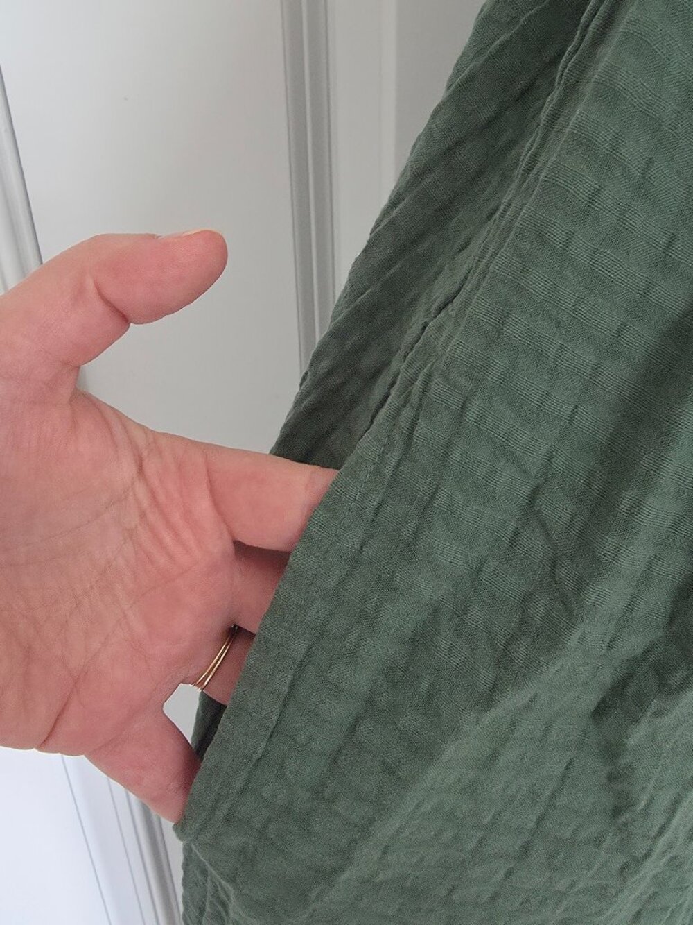 Free People Green Maxi Tank Dress - Size Large - Picture 6 of 9
